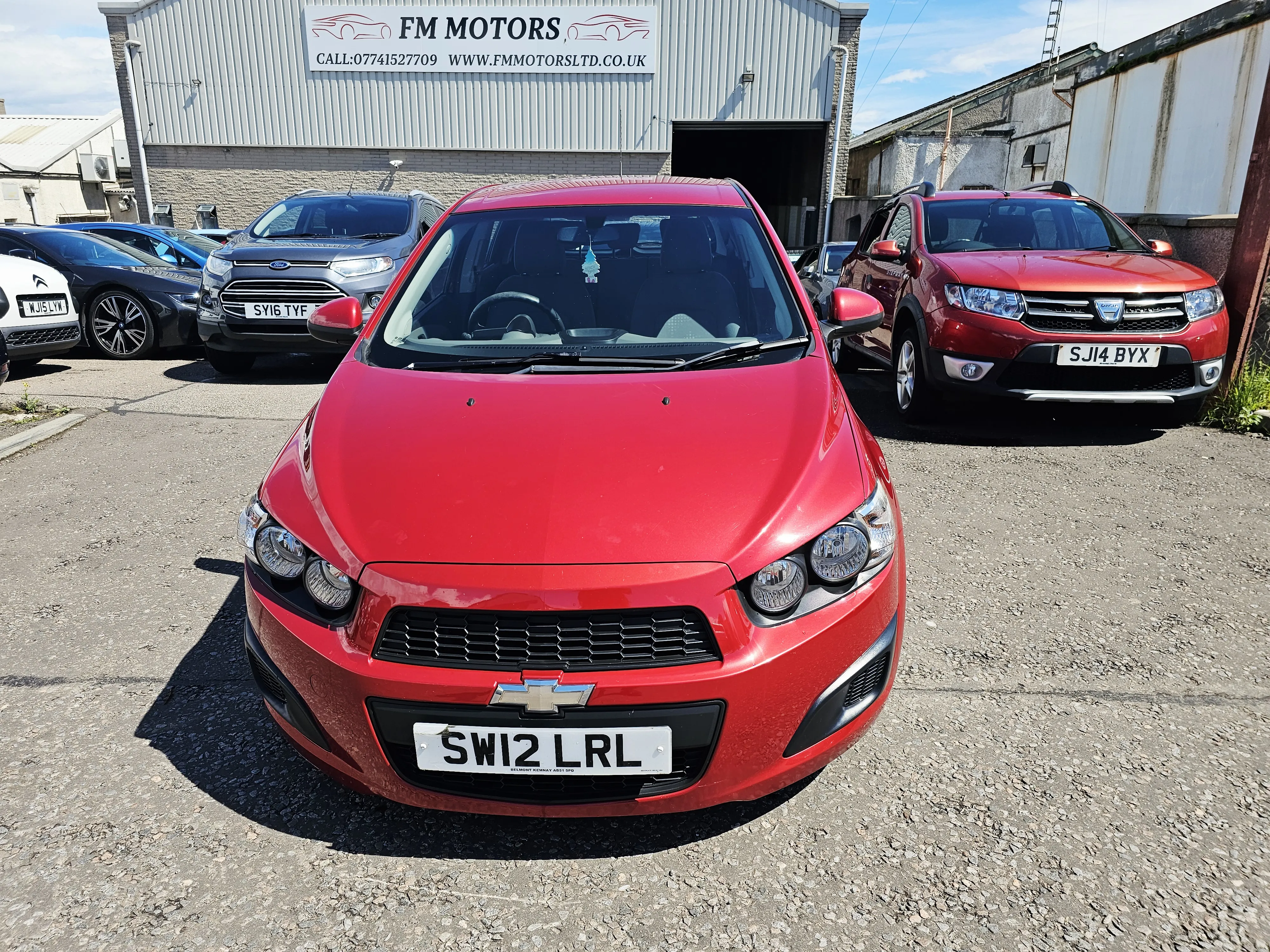 55k miles! 2012 Red Chevrolet Aveo LS,1.2L Petrol. MOT June 2027,FSH,Ulez free £2495