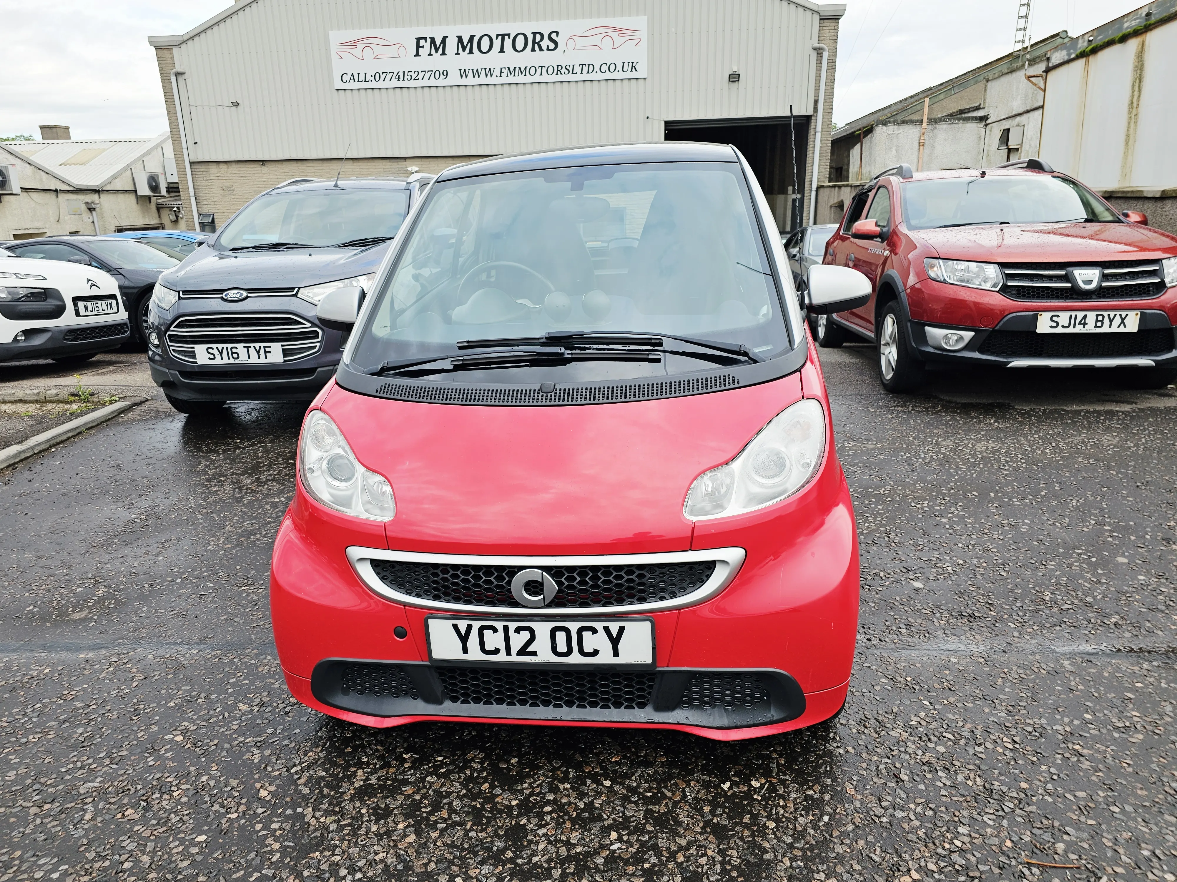 44k miles! Automatic! 2012 Red Smart forTwo Passion MHD,1 Litre Petrol.MOT December 2026.£20 Tax.Sunroof.Ulez free £3495