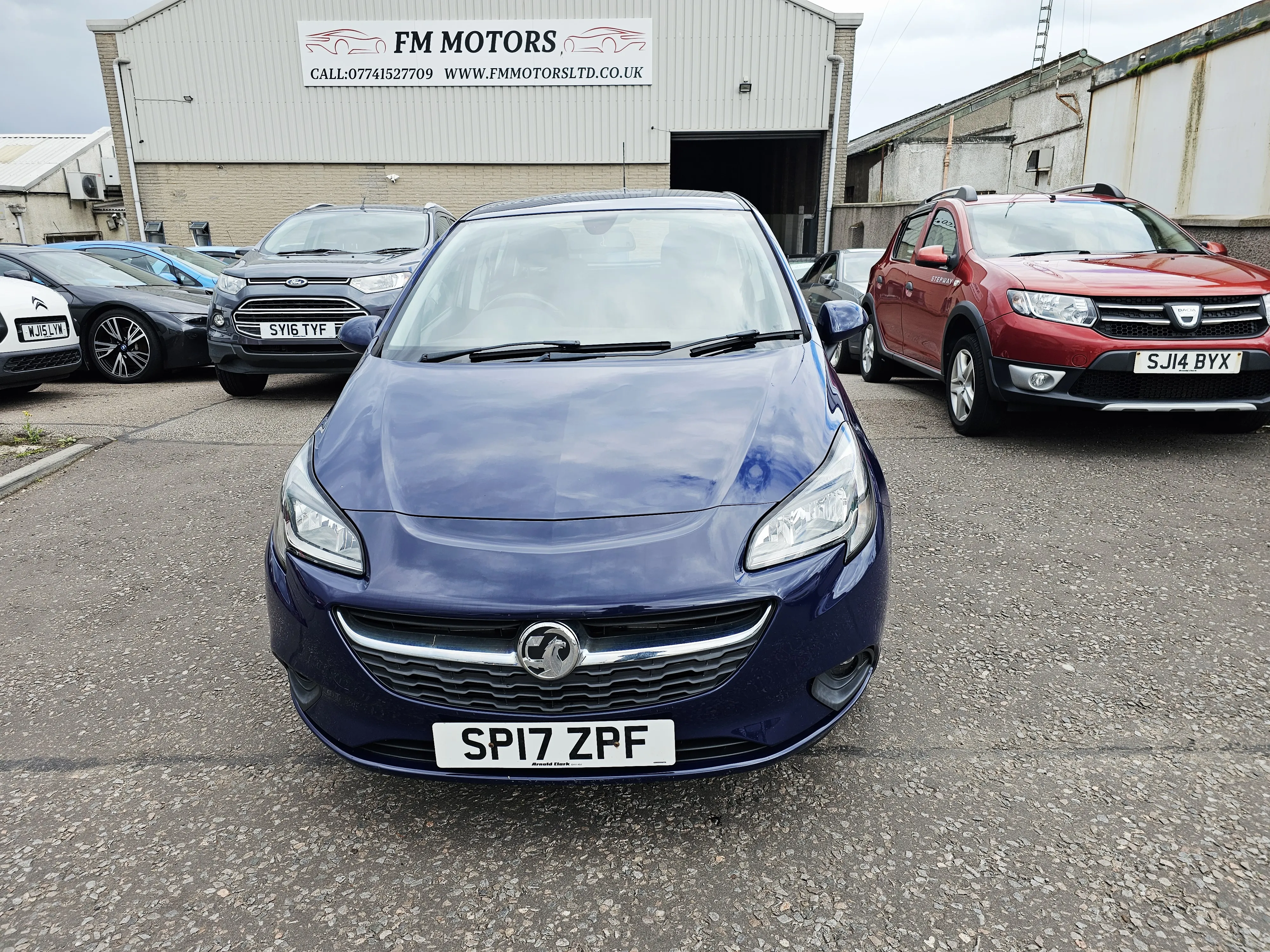 2017 Blue Vauxhall CORSA Ecoflex Energy, 1.4 PETROL.MOT February 2027.5Dr. 74K miles.£35 Tax.2 Owner.Ulez free £4995